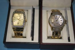 Two boxed gents Ingersoll watches