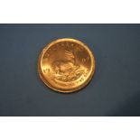 A Krugerrand dated 1982