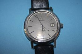 A gents wristwatch, the dial signed Omega Seamaster Quartz