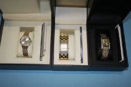 Three boxed ladies Ingersoll watches