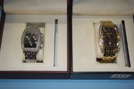 Two boxed gents Ingersoll watches