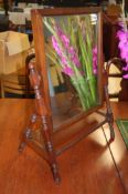 Mahogany dressing table mirror