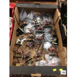 Quantity of 'Del Prado' Napoleonic Cavalry figurines, in one box