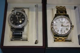 Two boxed gents Ingersoll watches