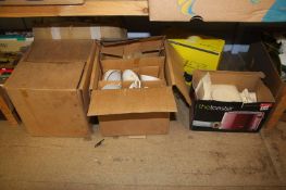 A quantity of china including a Japanese eggshell tea set and boxed PlayStation 2