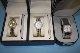 Three boxed ladies Ingersoll watches