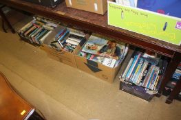 A large quantity of books, various subjects