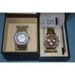 Two boxed gents Ingersoll watches