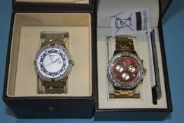 Two boxed gents Ingersoll watches