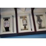 Three boxed ladies Ingersoll watches