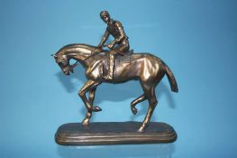 Figure of a Horse and Jockey