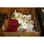 A quantity of Royal Albert Old Country Roses