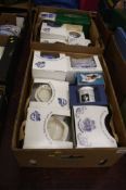 Three boxes of Ringtons china