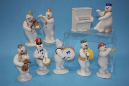 A Royal Doulton 'The Snowman Band' (9)