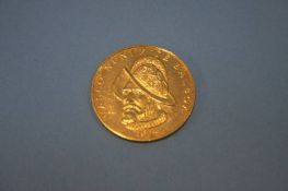 Republica De Panama, 100 Balboas coin