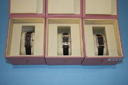 Three boxed ladies Ingersoll watches