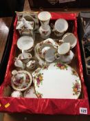 Quantity of Royal Albert Old Country Roses, in one box