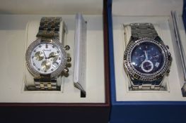 Two boxed gents Ingersoll watches