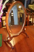 Edwardian dressing table mirror