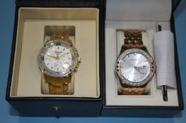 Two boxed gents Ingersoll watches