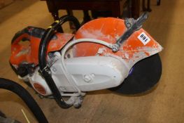 A Stihl TS410 circular saw