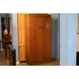 Oak double door wardrobe