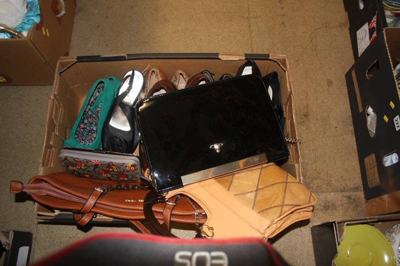 Three boxes assorted, including handbags etc. - Image 2 of 8