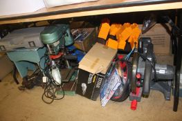 A quantity of electric tools