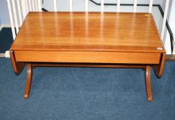 Teak gateleg occasional table