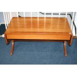 Teak gateleg occasional table