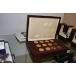 The Treasures of Pompei, coins and cabinet
