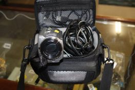 A Sony digital camcorder