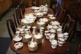 A comprehensive suite of Royal Albert Old Country Roses china