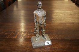 Bob Olley figure of a Miner