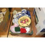 One box of miscellaneous, including Aynsley and Spode etc.
