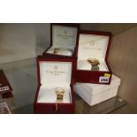 Three boxed gents wristwatches