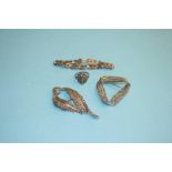 Assorted marcasite jewellery