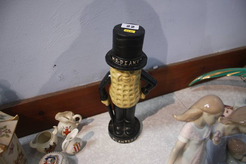 Mr Peanut money box