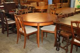 Teak G Plan dining table and four chairs