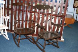 Two rocking chairs