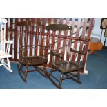 Two rocking chairs