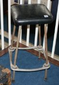 A machinists stool