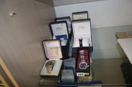 Four Rotary wristwatches and two others