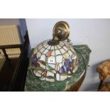 Tiffany style glass shade