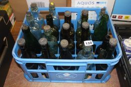 One box of glass bottles