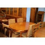 Teak G Plan dining table and six chairs