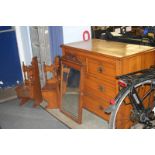 An Edwardian dressing chest