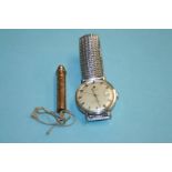 Gents Tissot watch and a 9ct pencil