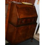 Walnut bureau