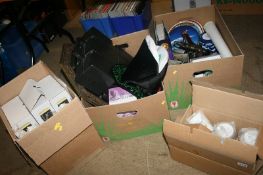 Four boxes of miscellaneous, Aviation material etc.